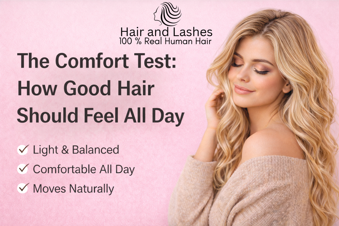 The Comfort Test: How Good Hair Should Feel All Day
