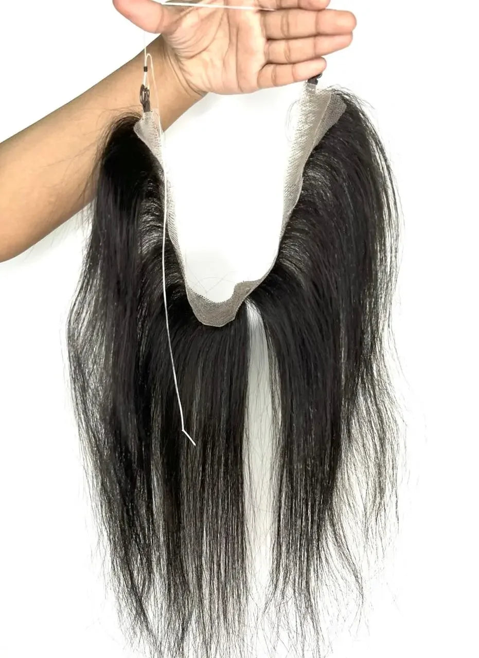 frontline hair extension from back side
