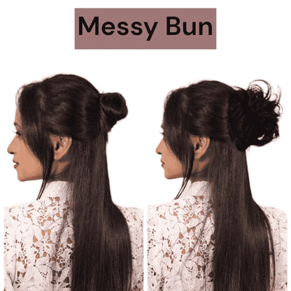 messy bun